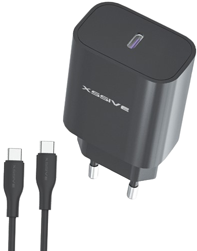 Xssive 25W PD3.0 Super Fast Charger XSS-AC66PD – Zwart